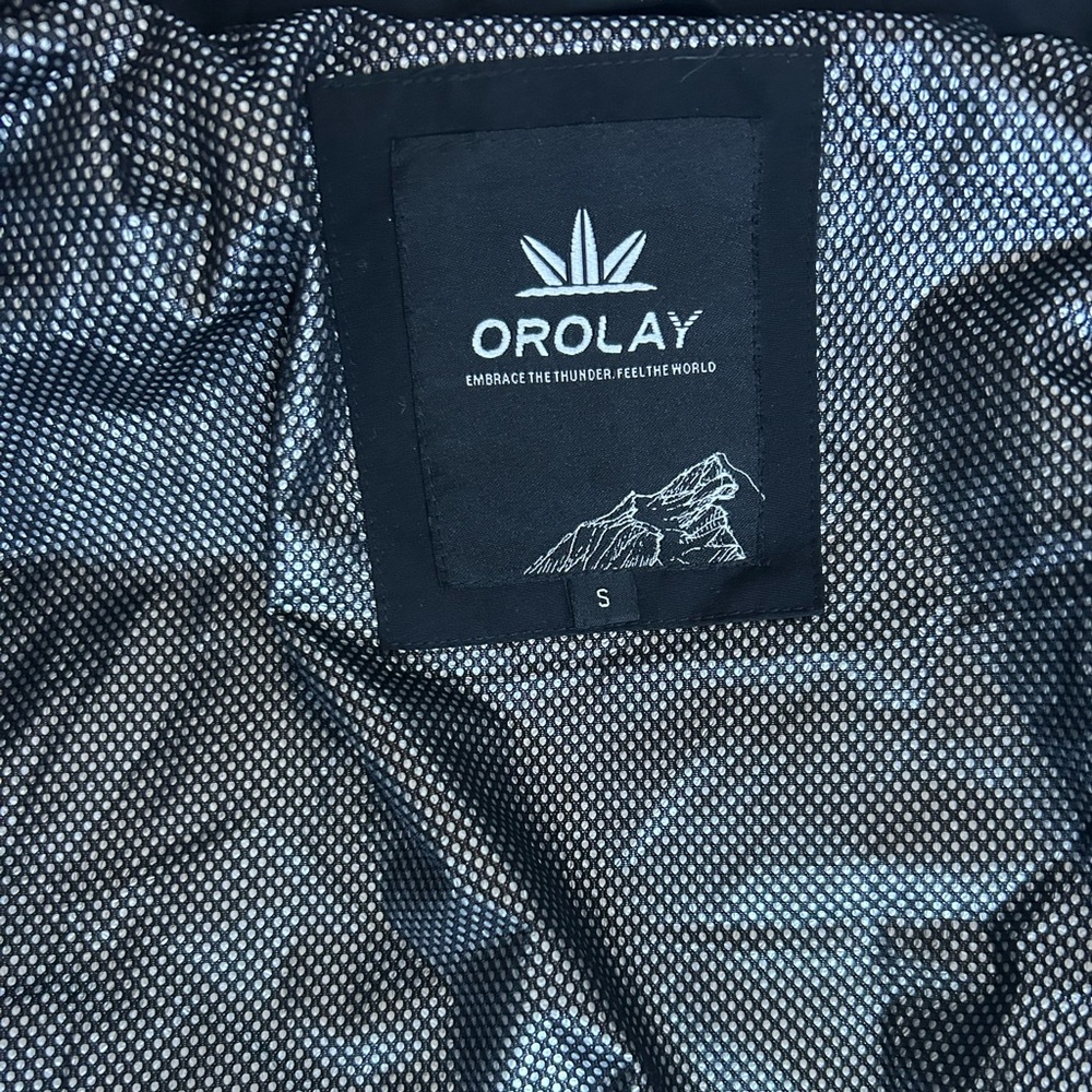 Orolay Women’s Black Down Filled Puffer Parka Jacket Size Small - Picture 9 of 13